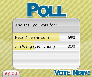 Flexo vs. Jim Wang Poll