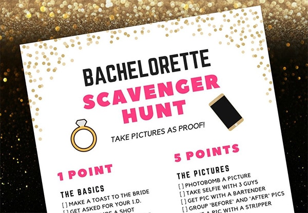 bachelorette printables etsy