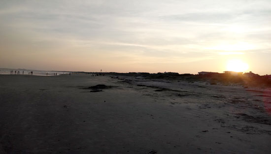 beach sunset