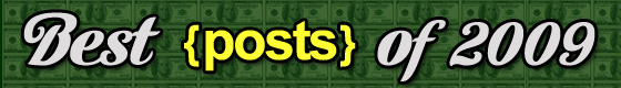 best financial posts of 2009