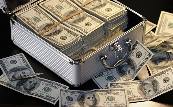 briefcase of cash