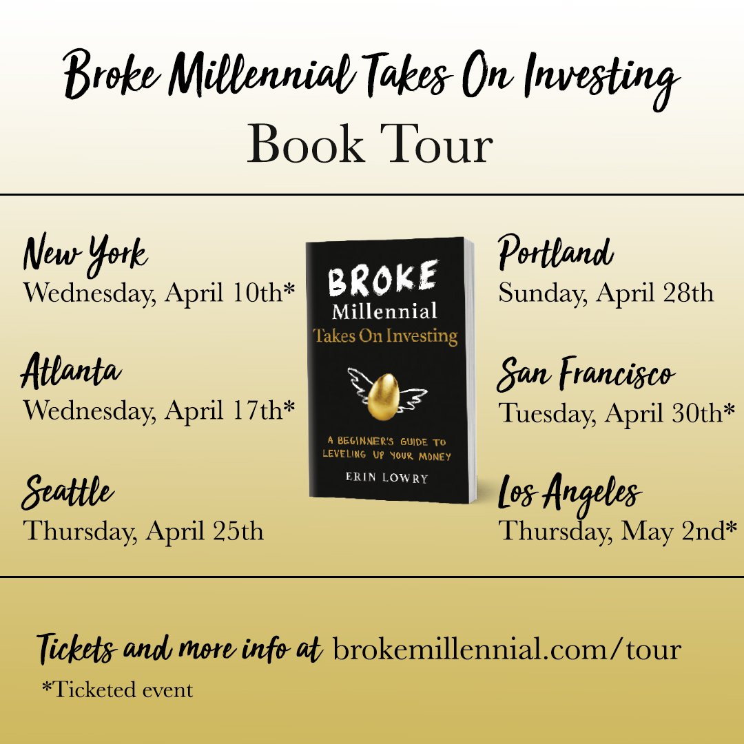 broke millennial tour dates