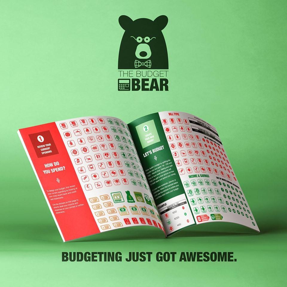 budget bear sticker pack