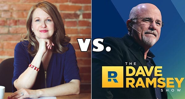 christine luken vs dave ramsey