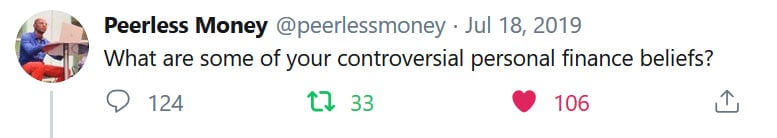 controversial personal finance ideas