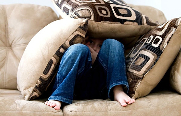 couch hiding