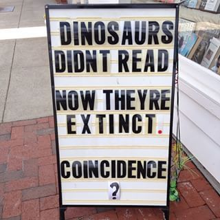 dinosaurs extinct didn't read
