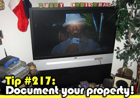 document your property!