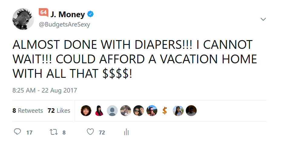done with diapers tweet