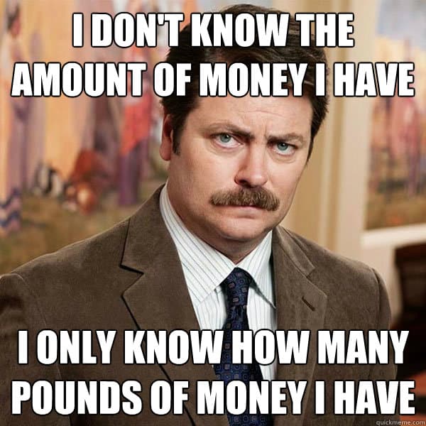 dont know how much money