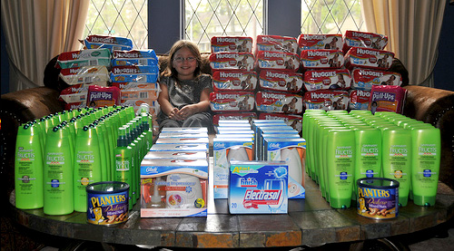 extreme couponing stockpile