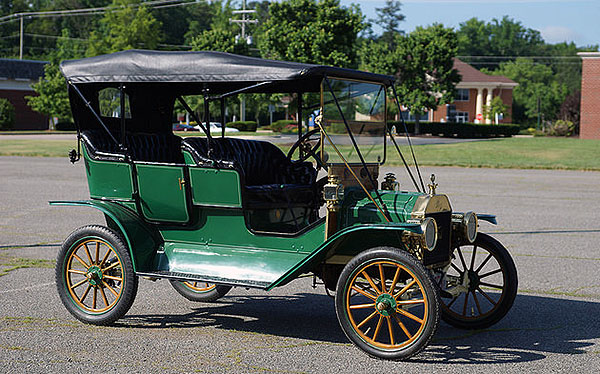 ford model t - green