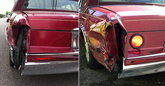 franken-caddy before after