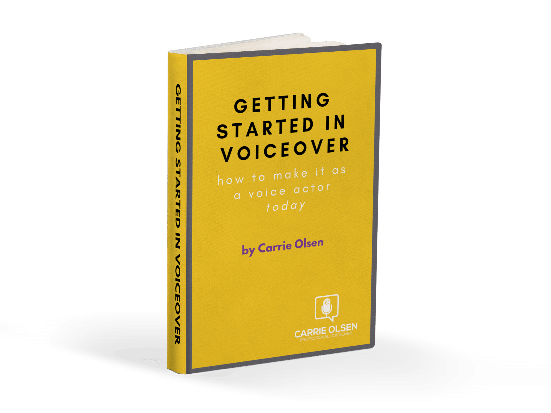 getting started voiceover work book