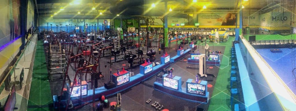 halo gym inside