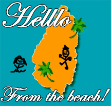 hello from the caribbean