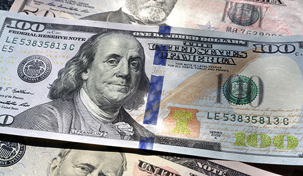 hundred dollar bills