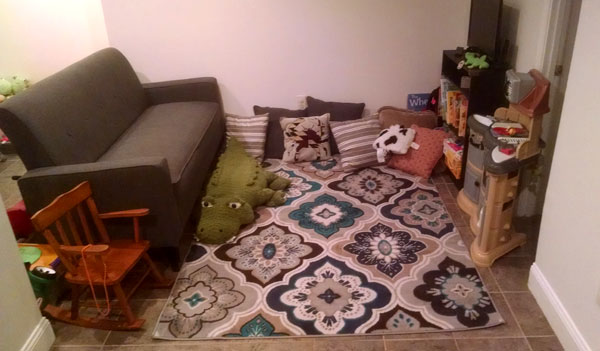 kids basement cozy