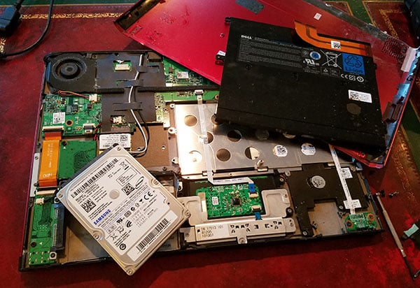 laptop dissection