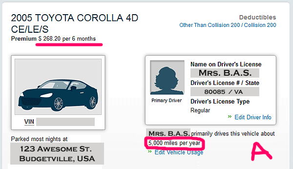 lower car insurance