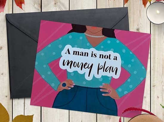 a man is not a money plan