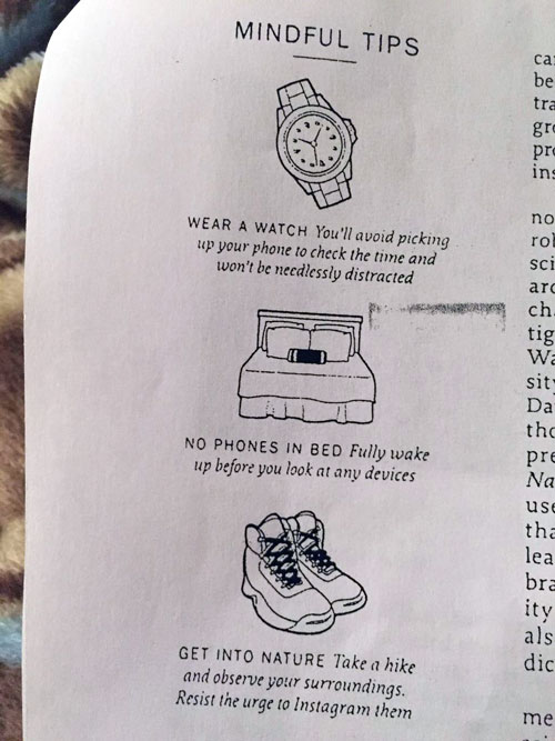 mindful tips