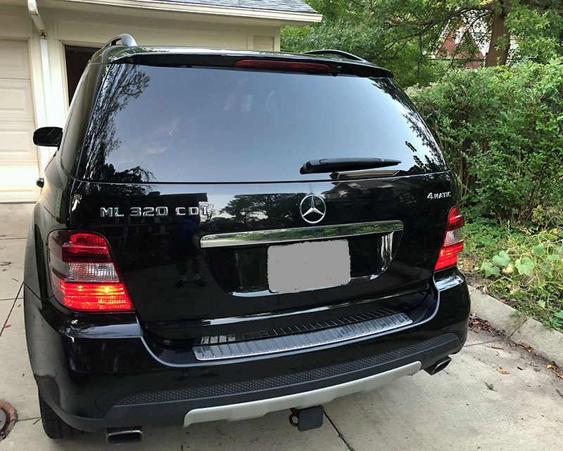 ml320 benz back