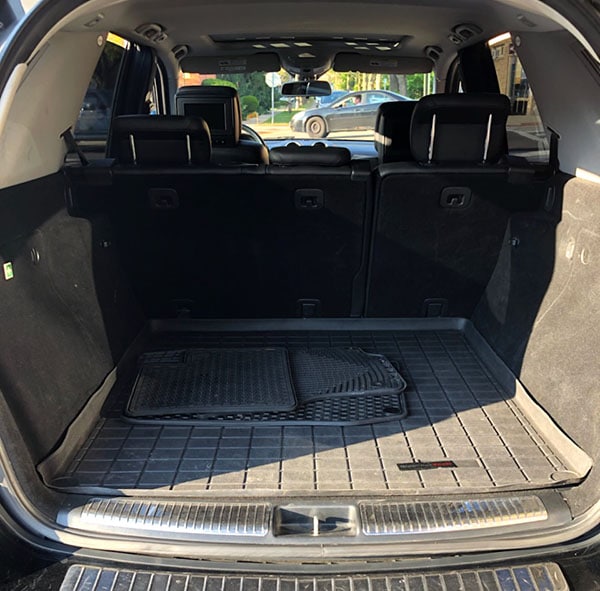 ml320 benz inside back