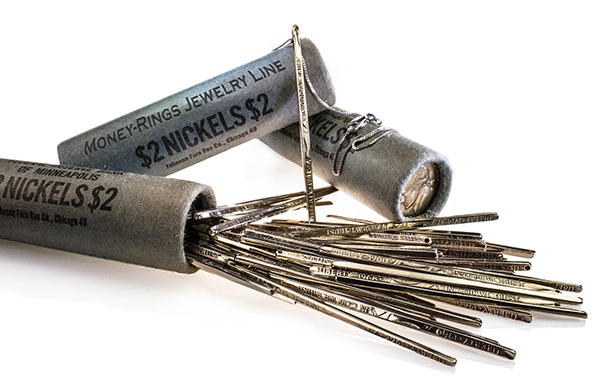 money rings matchsticks