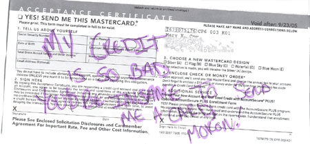 My credit is so bad!