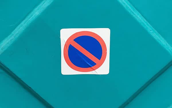 no sticker