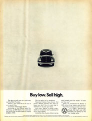 Old ad: VW Bug