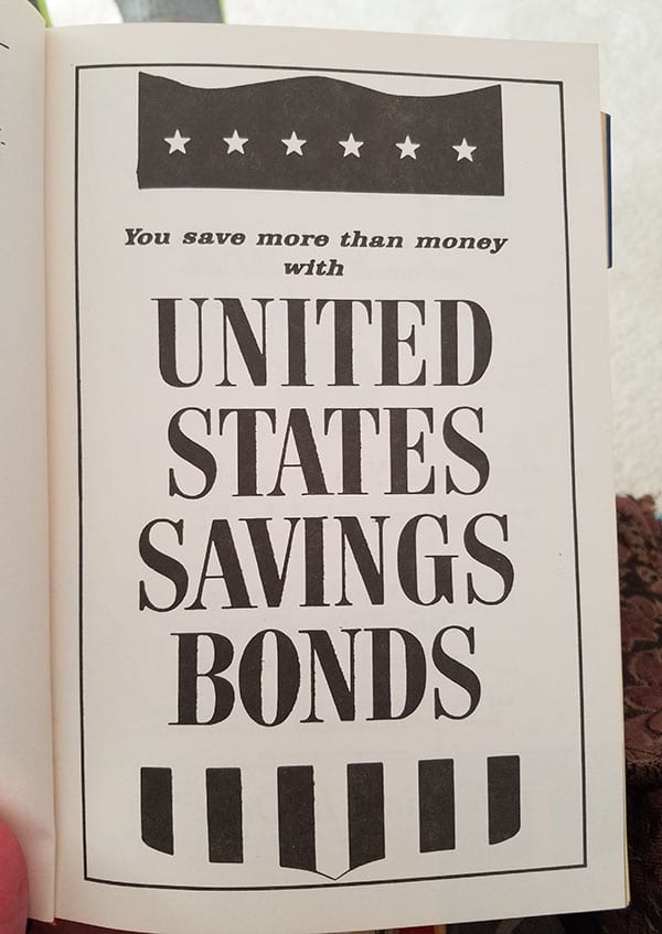 old savings bonds ad