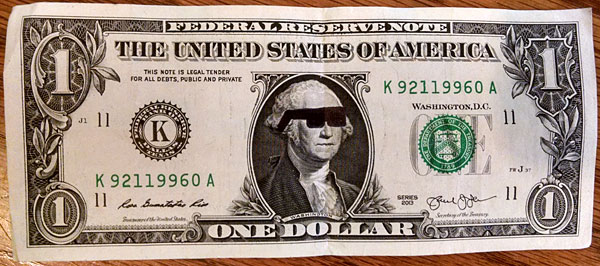 one dollar shades