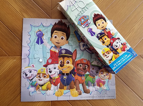 paw patrol puzzle