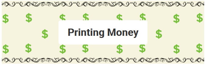 printing money