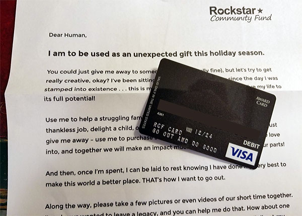 rockstar #givingcards