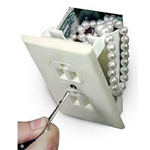 fake wall outlet safe
