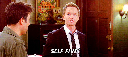 self high five
