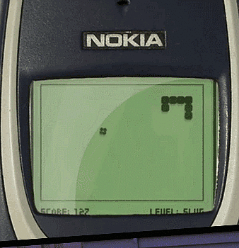snake gif nokia