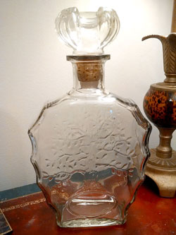 vintage decanter