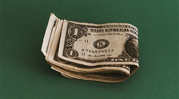 wad of ones