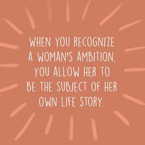 women's ambition